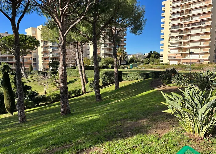 Apartment 2 Pieces Centre Juan Moderne Avec Piscine Tennis *